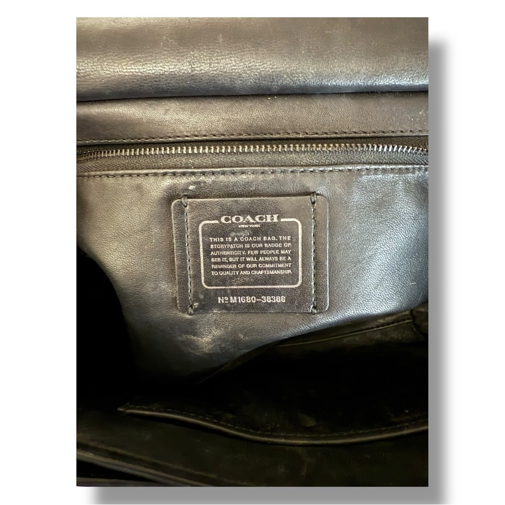 ❌❌SOLD❌❌Coach Suede & Leather Drifter Multiway Bag - Picture 9 of 10